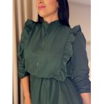 Vestido Lauane Verde Militar