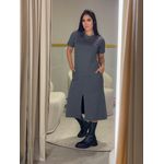 Vestido Cintia Chumbo