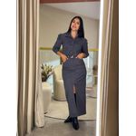 Jaqueta Nathy Jeans Cinza