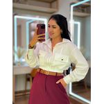 Jaqueta Bomber Roberta Off White