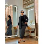 Conjunto Charlotte Risca De Giz Preto