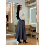 Tricot Julia Azul E Off White