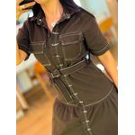Vestido Amanda Marrom