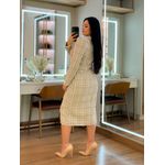 Vestido Diana Tweed Nude