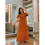 Vestido Leonora Caramelo