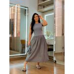Vestido Kate Cinza