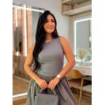 Vestido Kate Cinza
