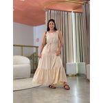 Vestido Pamela Areia