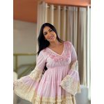 Vestido Andressa Rosa Bebe