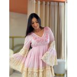 Vestido Andressa Rosa Bebe