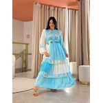 Vestido Virginia Azul