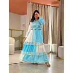 Vestido Virginia Azul