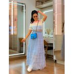 Saia Louise Azul Bebe