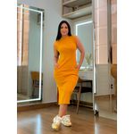 Vestido Isis Mostarda