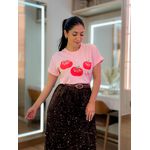 T-shirt Leonora Rosa Bebe