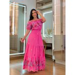 Vestido Julia Rosa