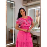 Vestido Julia Rosa