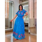 Vestido Julia Azul