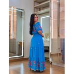 Vestido Julia Azul