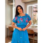 Vestido Julia Azul
