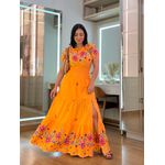 Vestido Julia Laranja