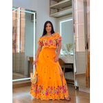 Vestido Julia Laranja