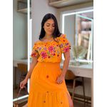 Vestido Julia Laranja