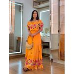 Vestido Julia Laranja