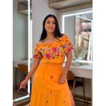 Vestido Julia Laranja
