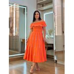 Vestido Debora Laranja
