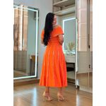 Vestido Debora Laranja