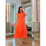 Vestido Debora Laranja