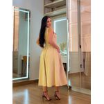 Vestido Karina Areia