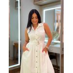 Vestido Karina Branco