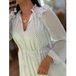 Vestido Julia Branco E Preto