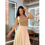 Blusa Carol Nude E Off White