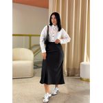 Camisa Cropped Melissa Off White