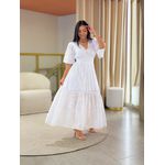 Vestido Luiza Branco