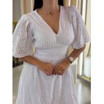 Vestido Luiza Branco