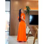 Vestido Eliana Laranja
