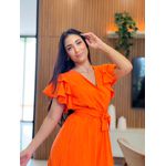 Vestido Eliana Laranja