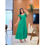 Vestido Andressa Verde Bandeira