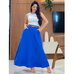 Saia Valentina Azul Bic
