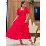 Vestido Karla Vermelho