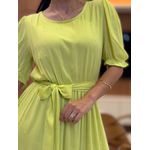 Vestido Zara Verde Pistache