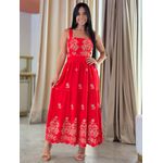 Vestido Teodora Vermelho