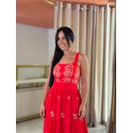 Vestido Teodora Vermelho
