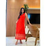 Vestido Manuela Vermelho