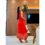 Vestido Manuela Vermelho