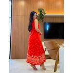 Vestido Manuela Vermelho